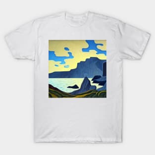Newfoundland Painting T-Shirt